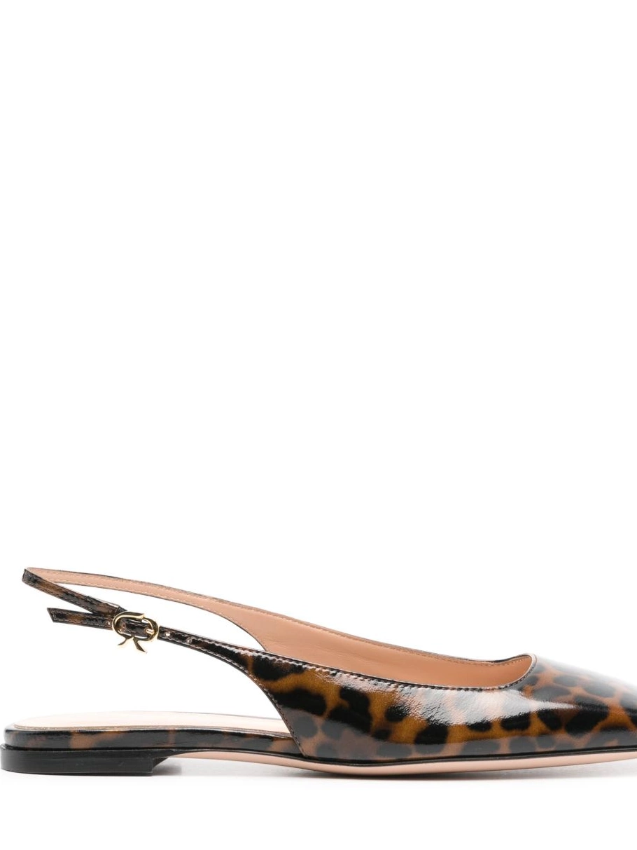 ballerina Women Rossi shoes leopard-print Gianvito 0501